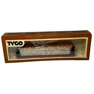 HO Tyco Pulpwood Flat Car with Log Load Southern Railroad SRR 4365 With Box